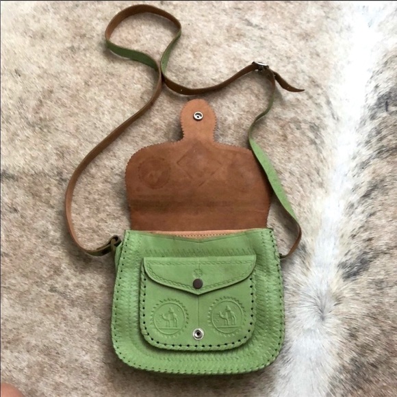 Green Crossbody Bag - Picture 3 of 3